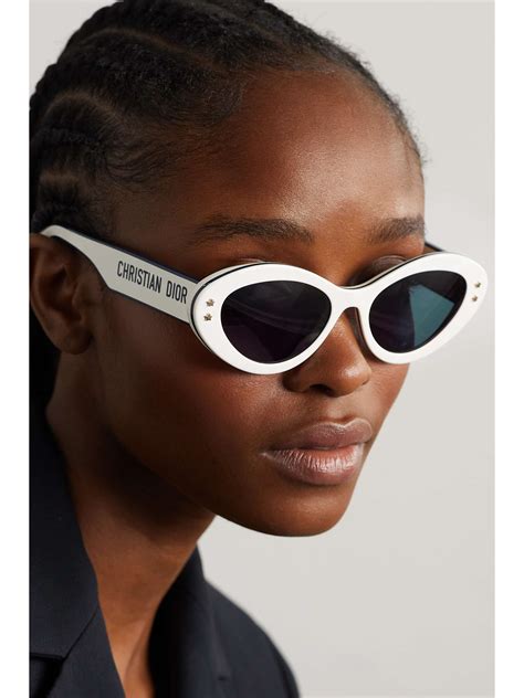 dior cat eye sunglasses price|christian dior white sunglasses.